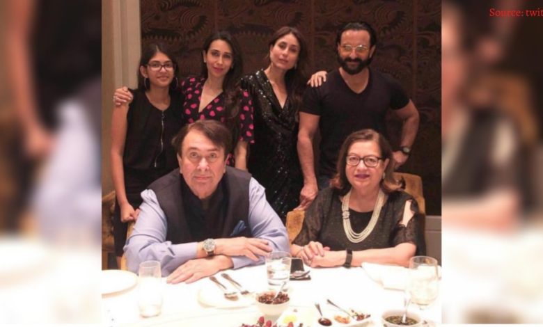 Randhir Kapoor Birthday: Kareena Kapoor went to Randhir Kapoor's birthday dinner.