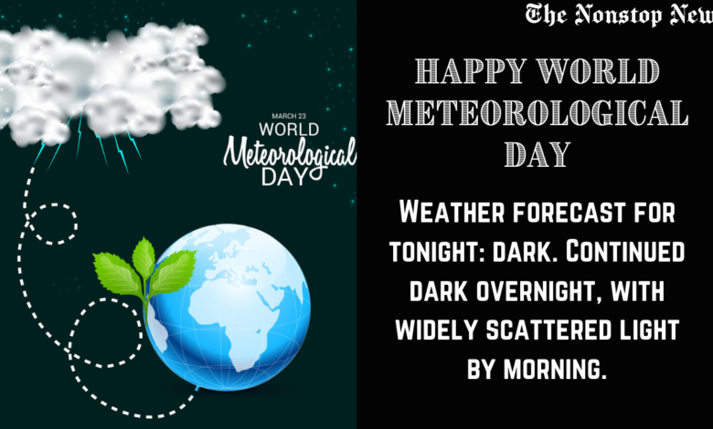 Happy World Meteorological Day 2021 Quotes, Messages, Greetings, Wishes, and HD Images to Share