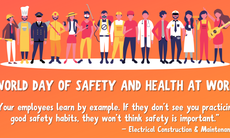 World Day for Safety and Health at Work 2021 Theme, Quotes, Poster, and HD Images to Share