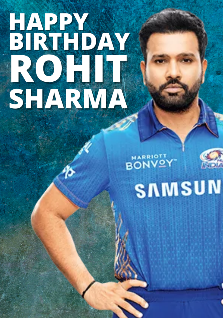 Happy Birthday Rohit Sharma Messages
