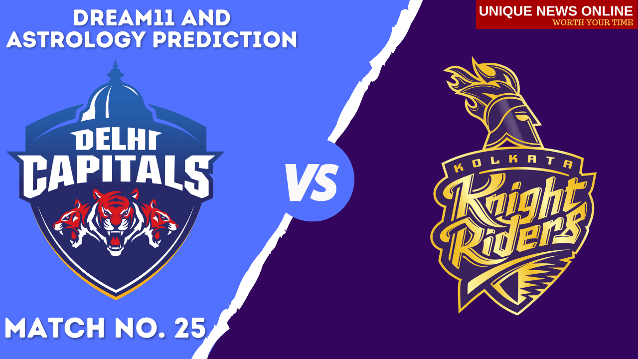 DC vs KKR Match Dream11 and Astrology Prediction, Head to Head, Dream11 Top Picks and Tips, Captain & Vice-Captain, and who will win Delhi Capitals or Kolkata Knight Riders? #DCvKKR