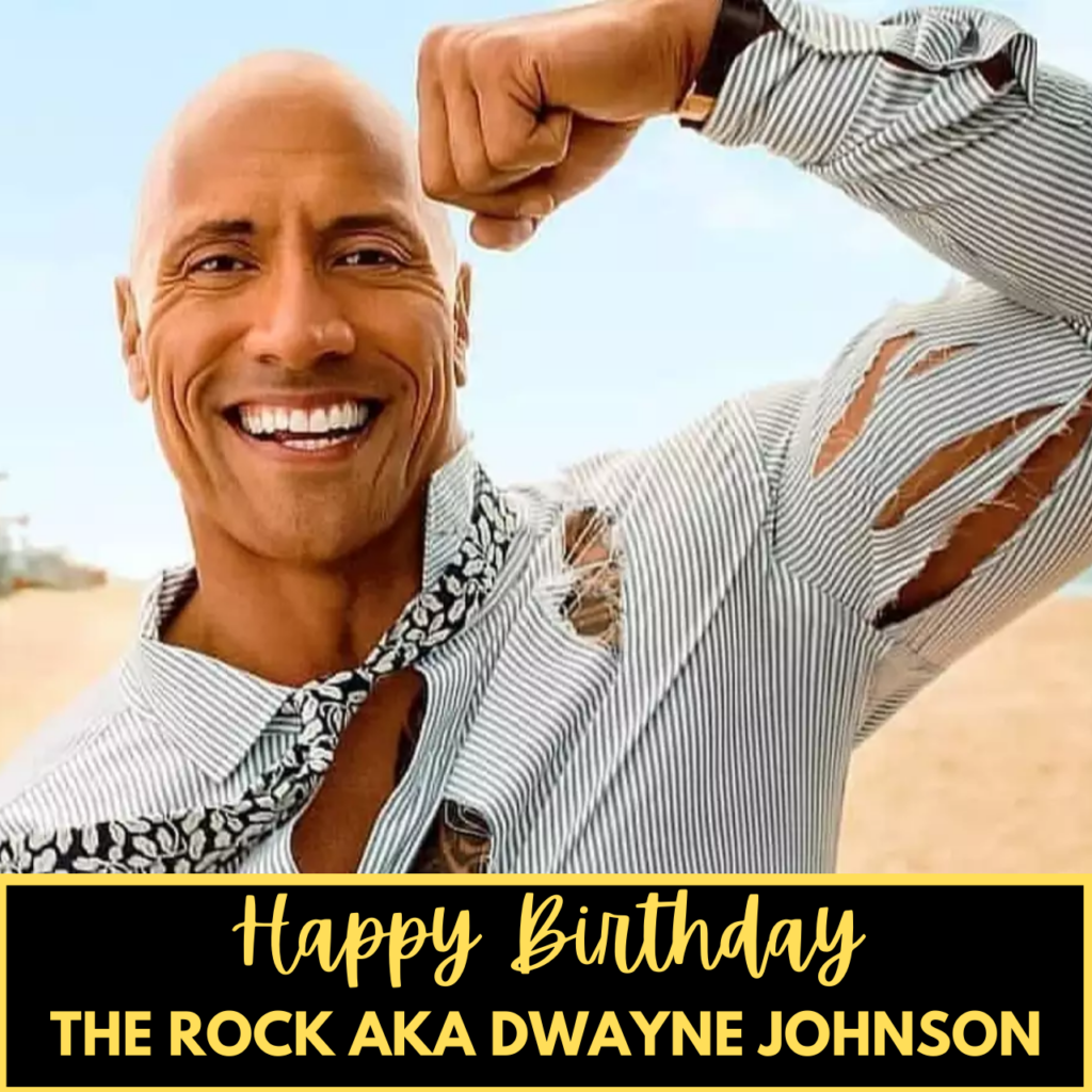 Happy Birthday Dwayne Johnson Card