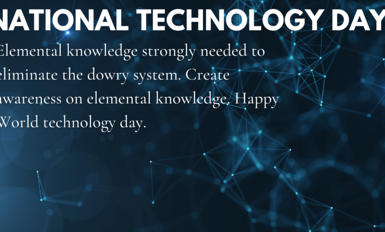 World Technology Day 2021 Theme, Quotes, Poster, Drawing, and Images (photos) to celebrate India's victory and achievements in science & technology