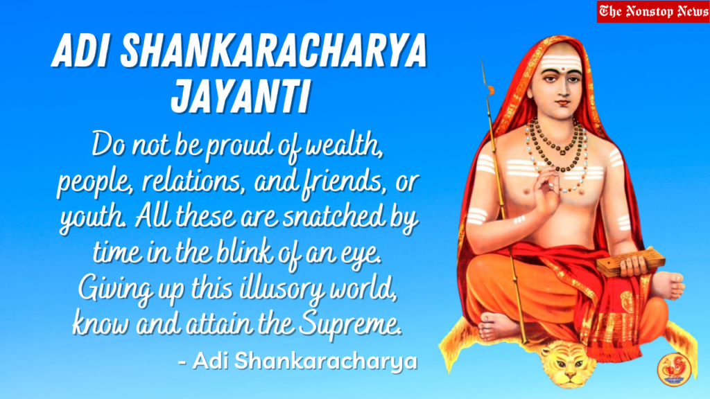 Adi Shankaracharya Jayanti  Wishes