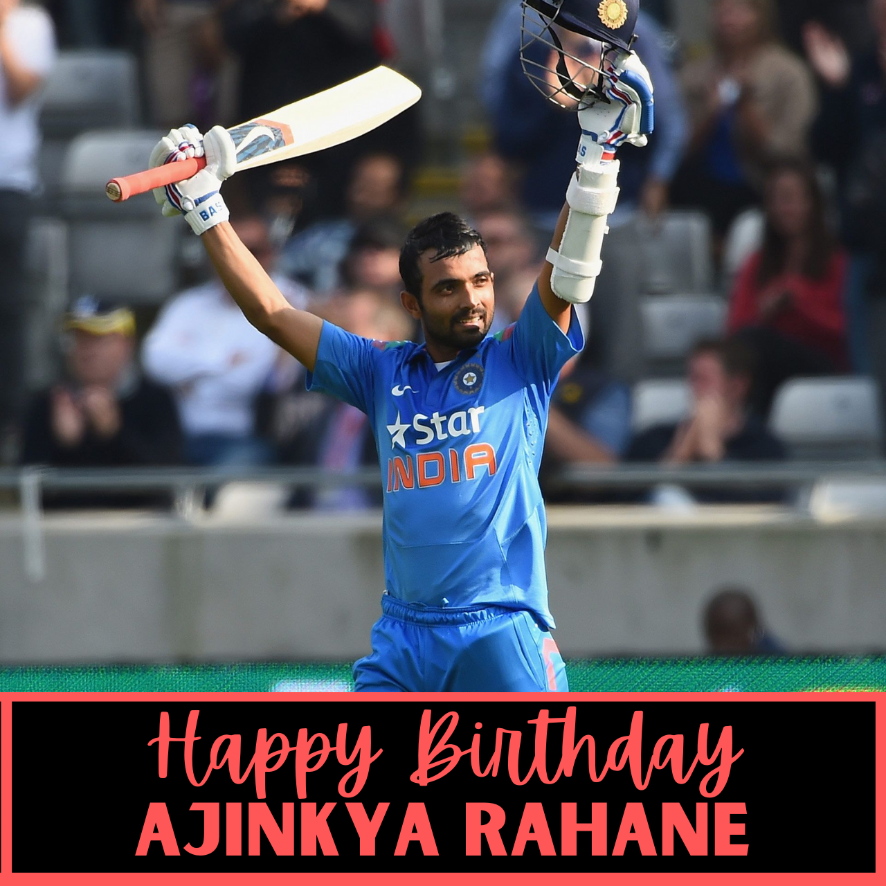 Happy Birthday Ajinkya Rahane: Wishes, Images (Photos), Greetings, and Quotes to wish Vice-Captain of India
