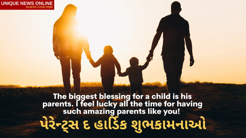 Parents' Day Gujarati wishes