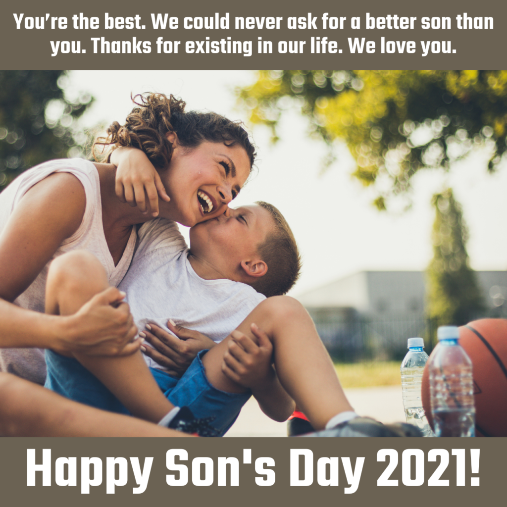 Happy National Sons Day 2021