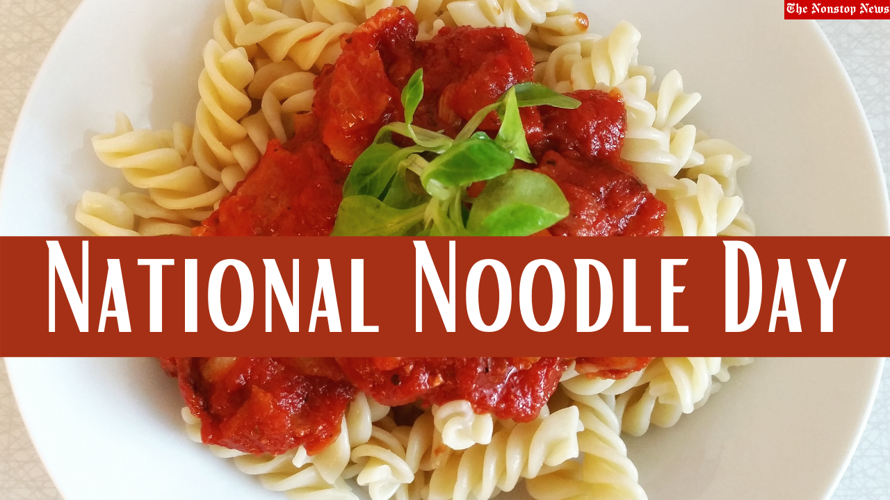 National Noodle Day (US) 2021 Images, Wishes, Sayings, Captions, Meme ...