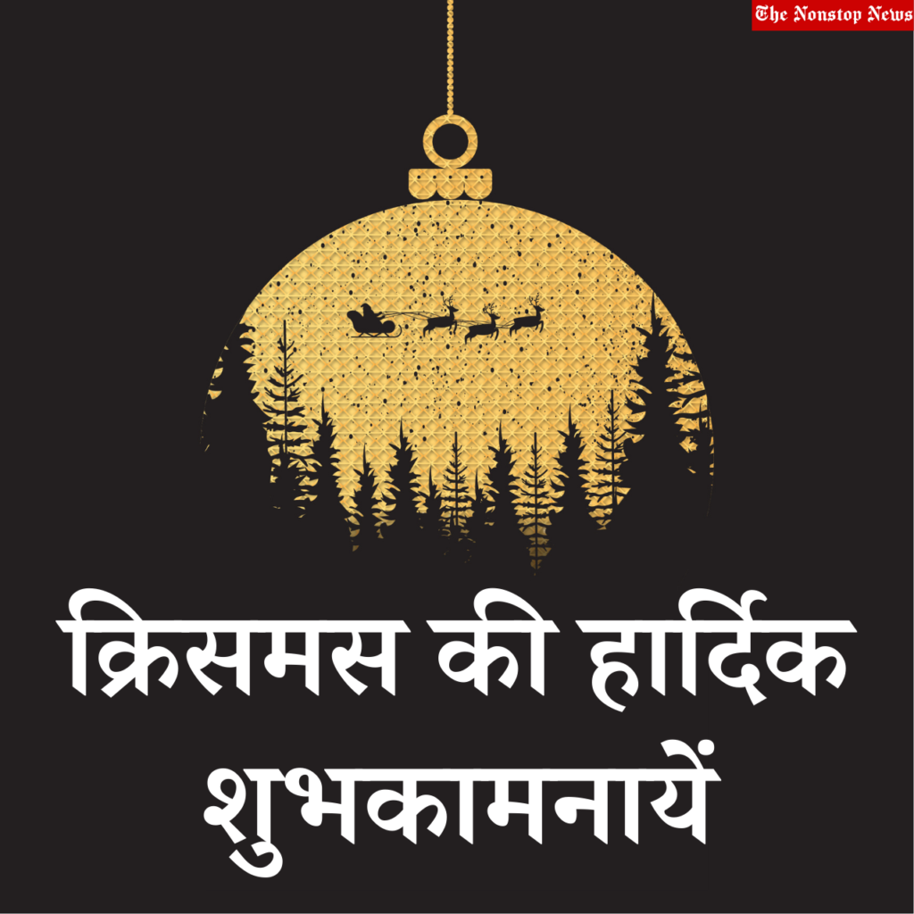 Merry Christmas Greetings in Hindi