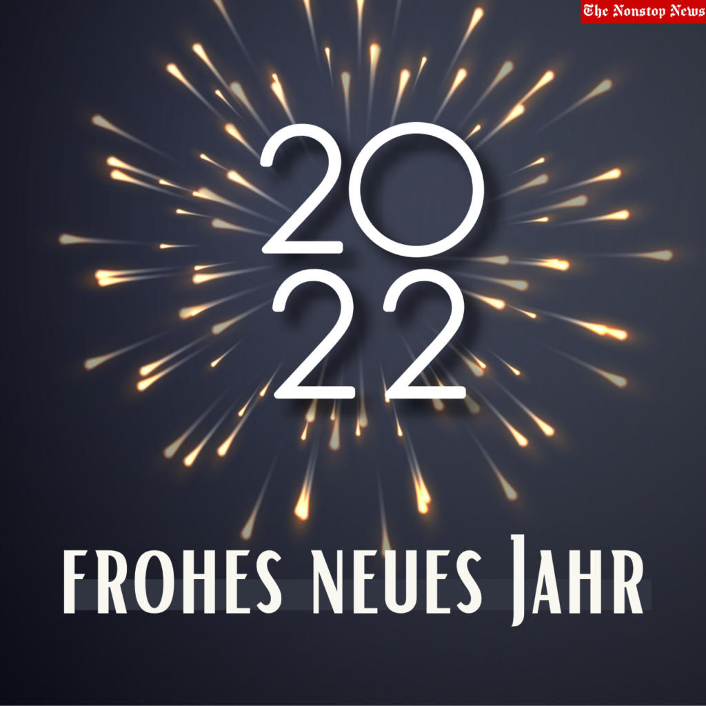 New year 2022 Greetings in German