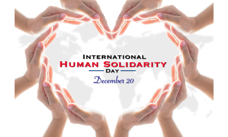International Human Solidarity Day 2021 Theme, History, Significance, Importance, Activities, and Some Interesting facts