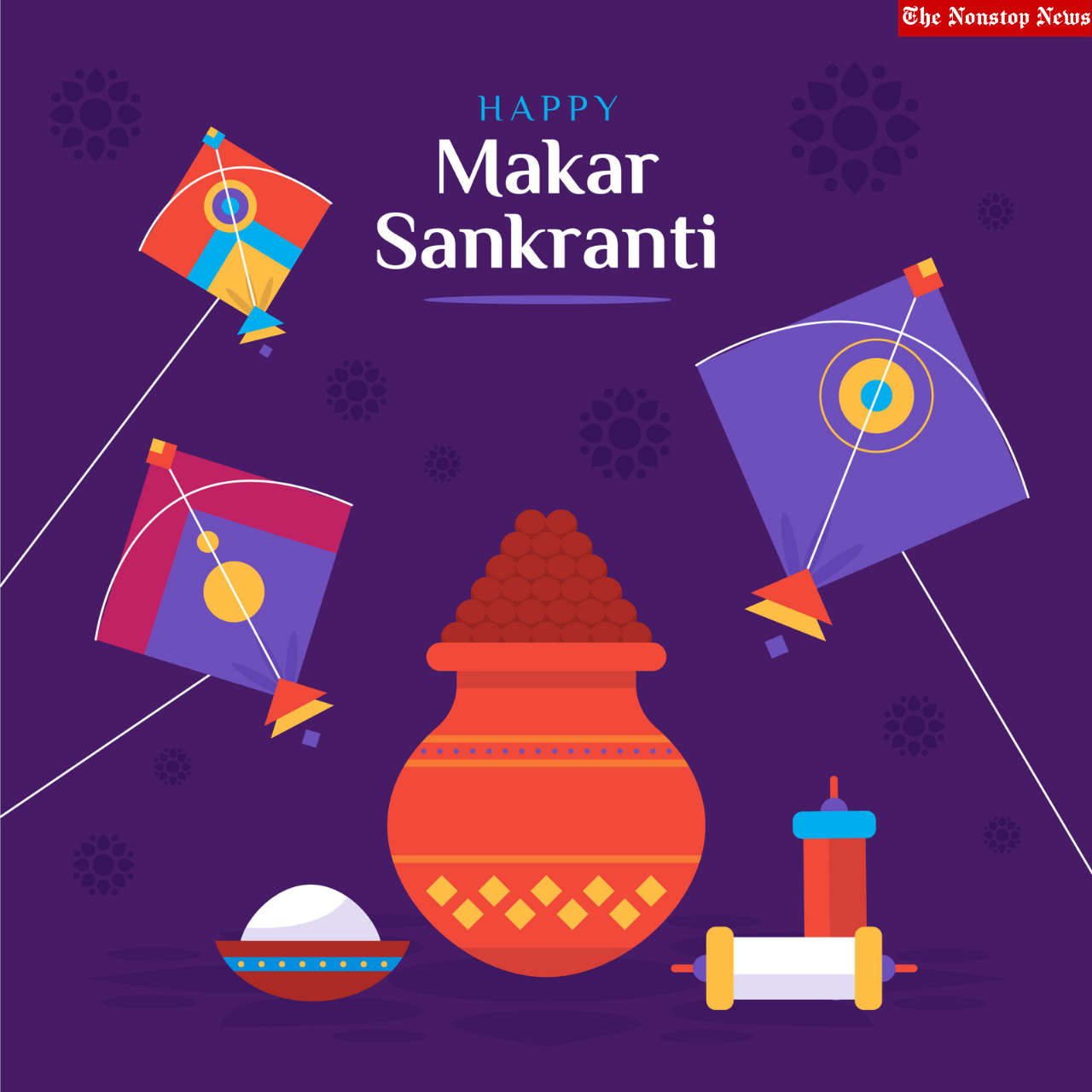 Makar Sankranti 2022 Instagram Captions, Facebook Status, WhatsApp Stickers, Twitter Messages, Pictures Drawings to Download