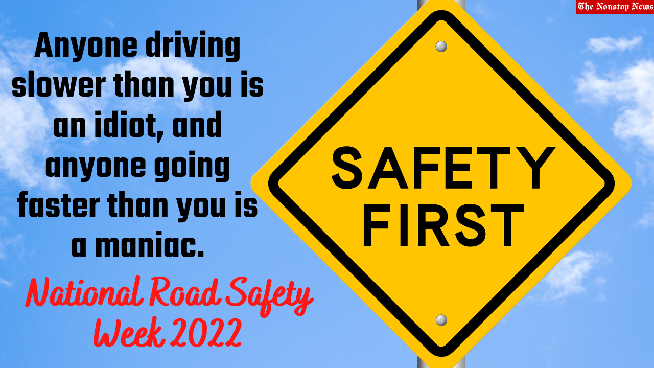 National Road Safety Week 2022: Quotes, Messages, Slogans, HD Images, Posters, Banners to create awareness