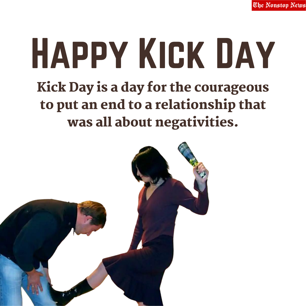 Kick Day 2022 Wishes, Greetings, HD Images, Messages, Quotes, Wallpaper, WhatsApp Status Video to Download to celebrate the 2nd day of Anti-Valentine week