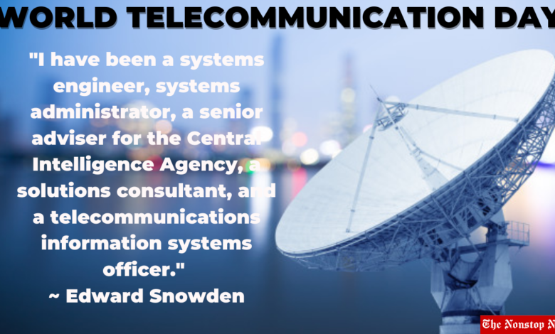 World Telecommunication Day 2022: Best Quotes, Posters, HD Images, Slogans, Wishes, Messages To mark the founding of ITU and the signing of the first International Telegraph Convention