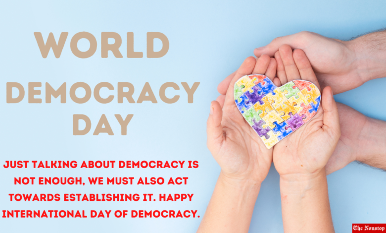 International Day of Democracy 2022: Current Theme, Quotes, Drawings, Images, Messages, Greetings, Posters to share