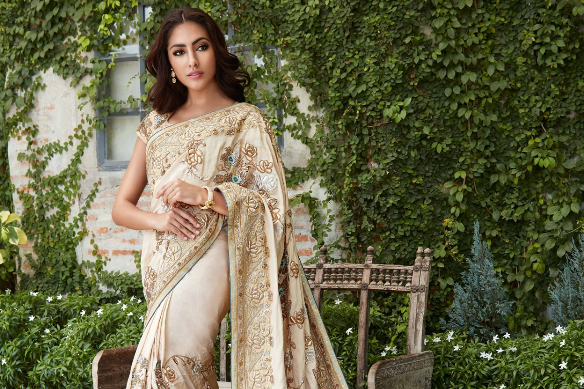 Look pure, look glamorous with wedding sarees