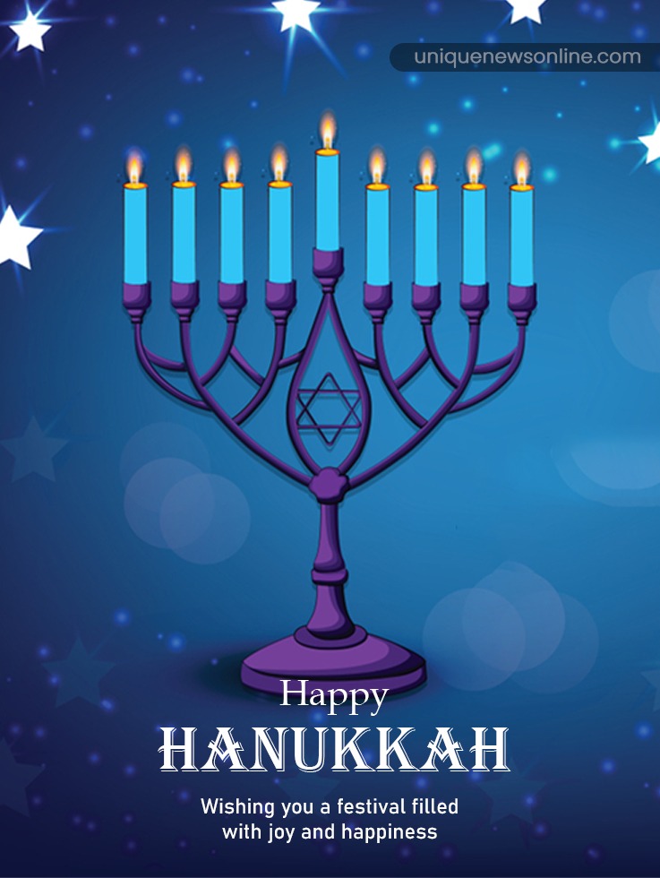 Hanukkah 2022 Card Messages, Sentiments, Template Image Designs, and Verses to celebrate the Feast of Dedication
