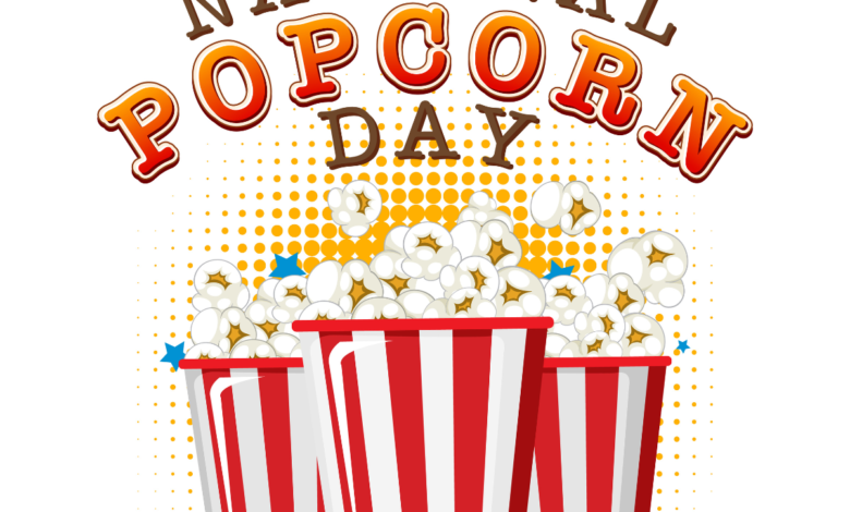 National Popcorn Day 2023 Quotes, Images, Messages, Greetings, Wishes and Posters