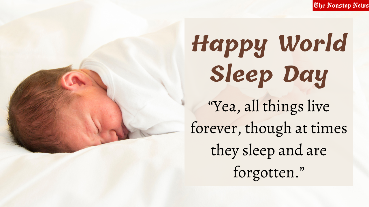 World Sleep Day 2023 Current Theme, Images, Messages, Sayings, Greetings, Quotes, Slogans, Wishes and Captions