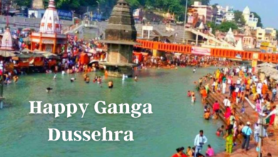 Ganga Dussehra 2023 HD Wallpapers, WhatsApp DP, Posters, Banners, and Instagram Captions