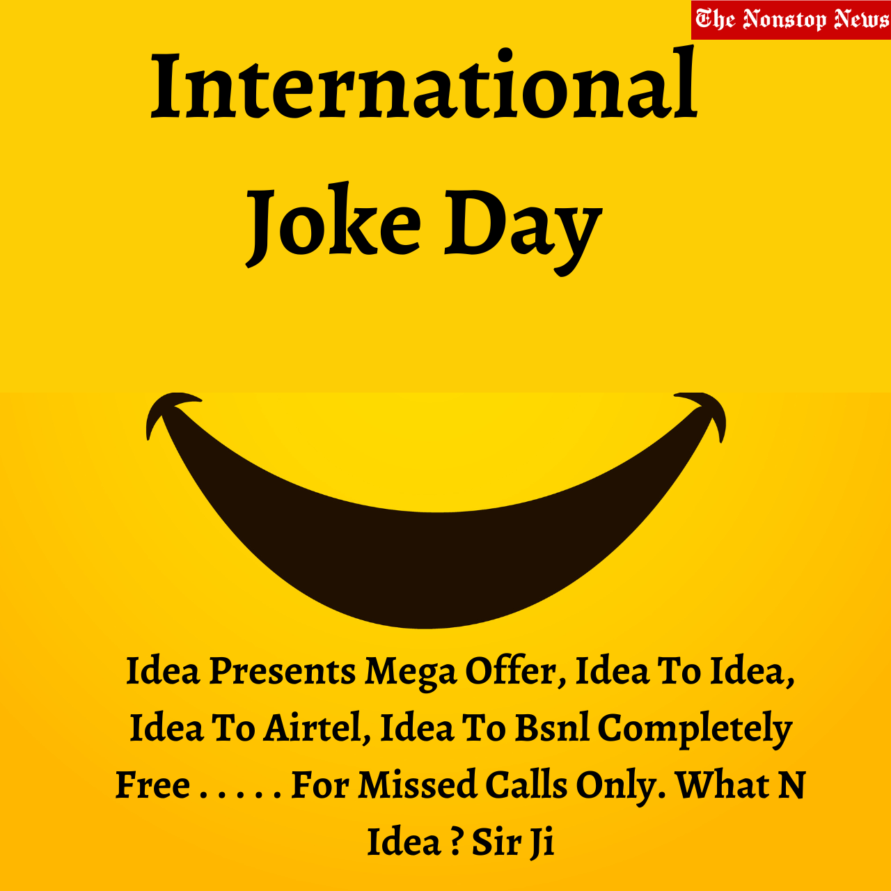 International Joke Day 2023 Hindi Images, Wishes, Greetings, Shayari, Sayings, Messages, Quotes, Captions and Funny Jokes