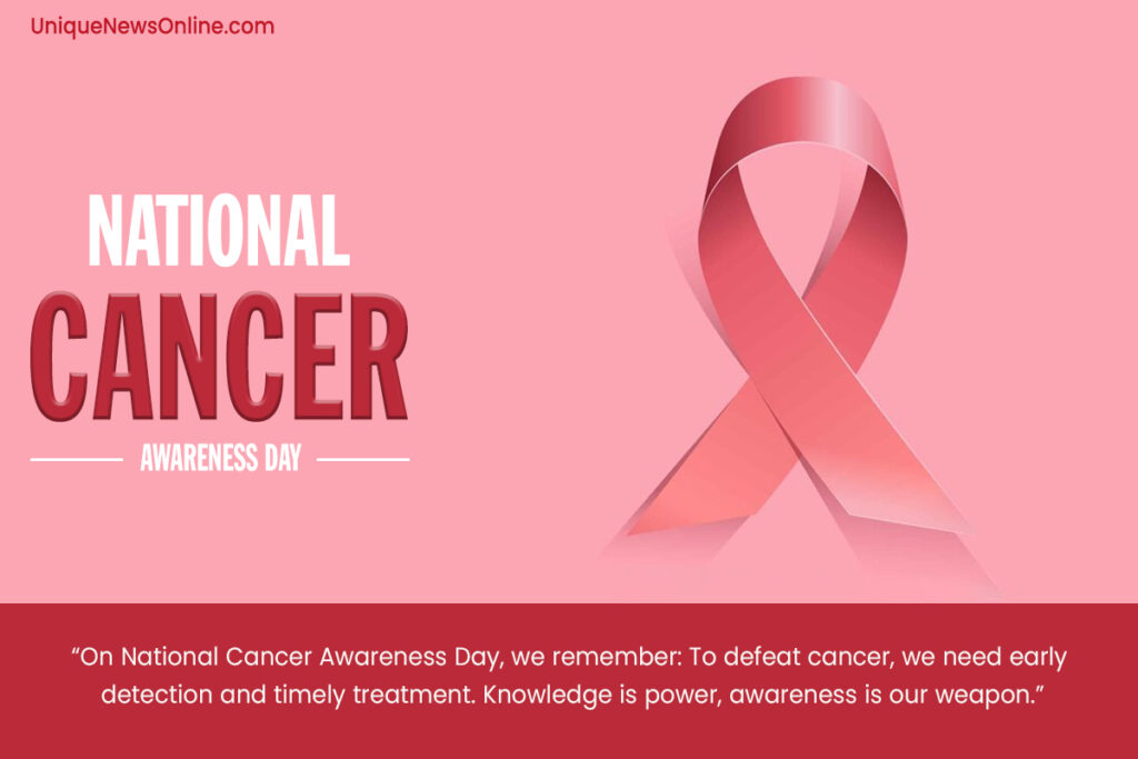 National Cancer Awareness Day Images