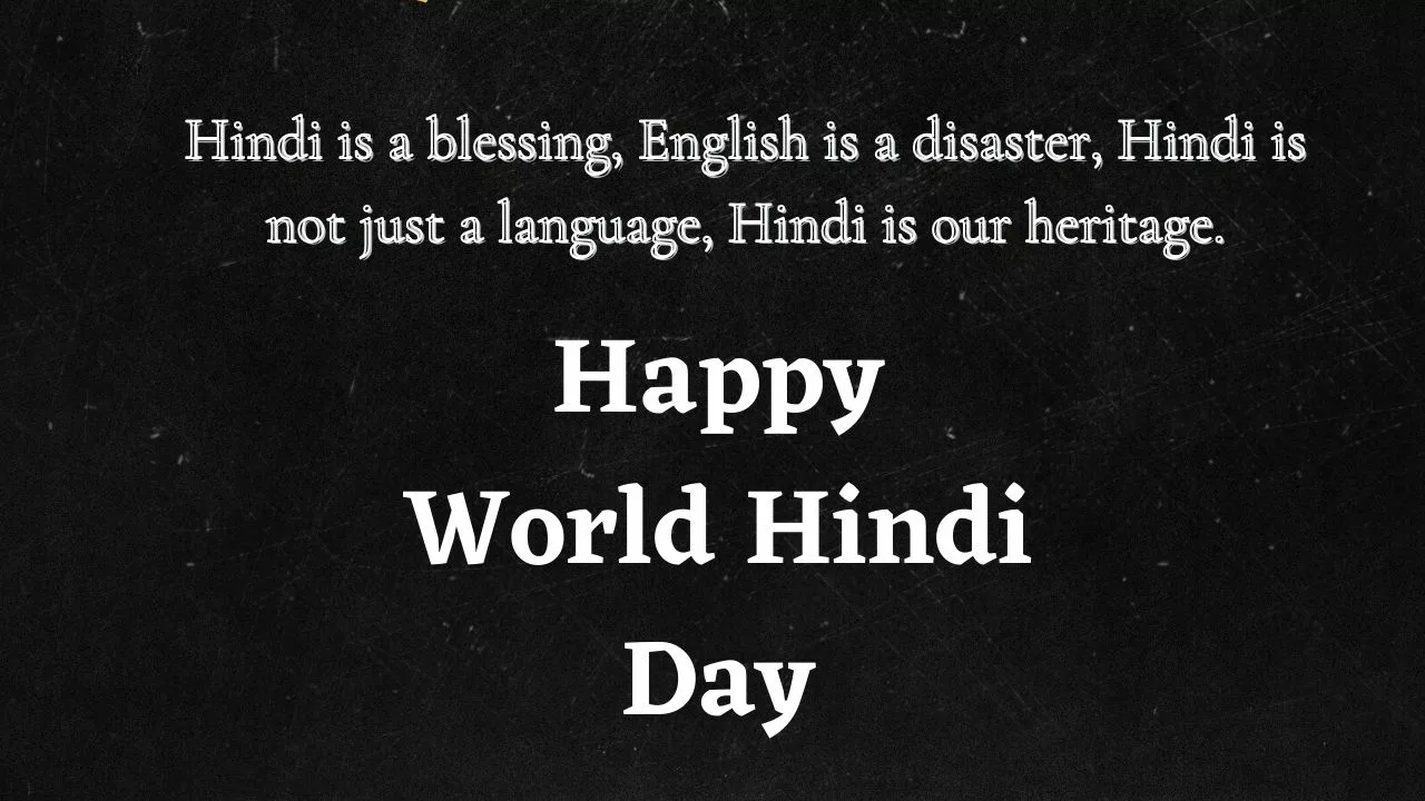 World Hindi Day 2024 Wishes, Messages, Quotes, Greetings, Cliparts, Sayings, and Instagram Captions