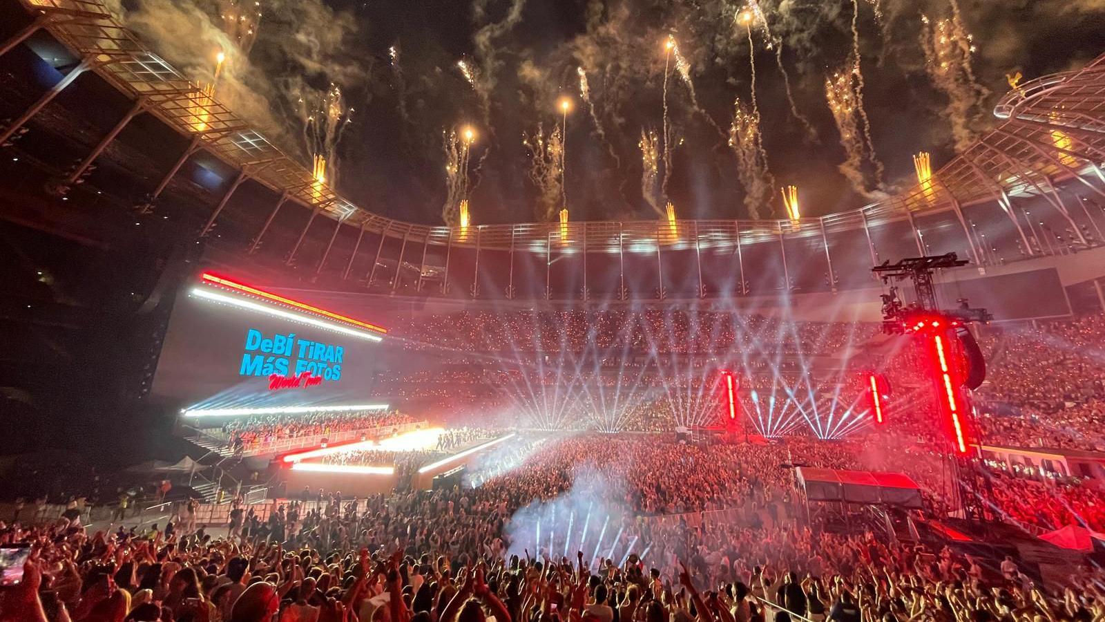 Entertainment image related to Bad Bunny headlines London stadium