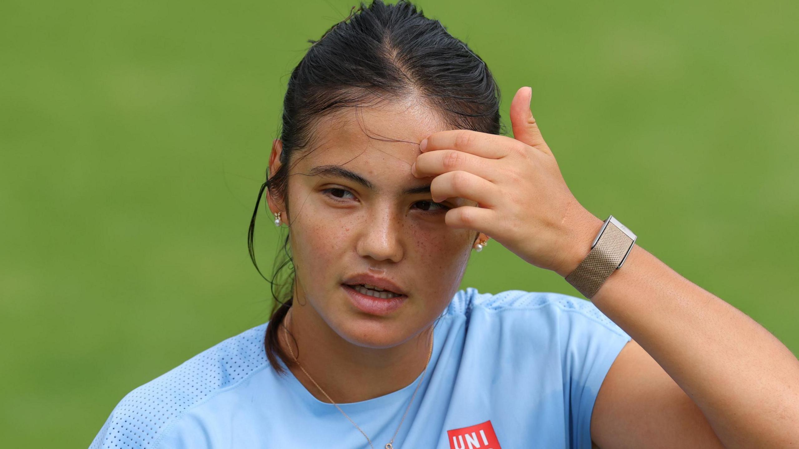 Latest News image related to Emma Raducanu plans to play at Wimbledon despite leg injury