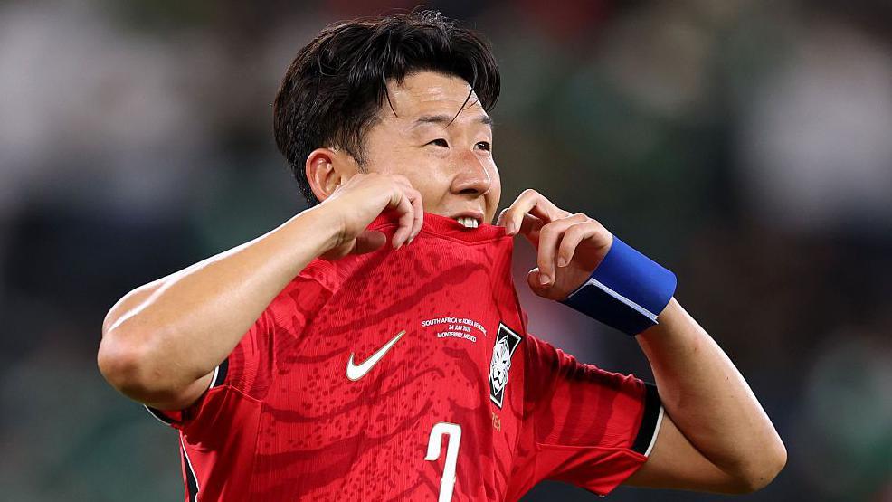 Sports image related to Son Heung-min apologises after World Cup exit