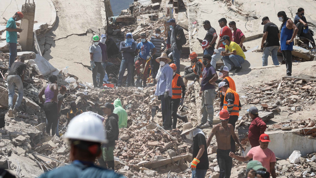 Latest News image related to Aftershock Venezuela frays nerves as survivors dig for others