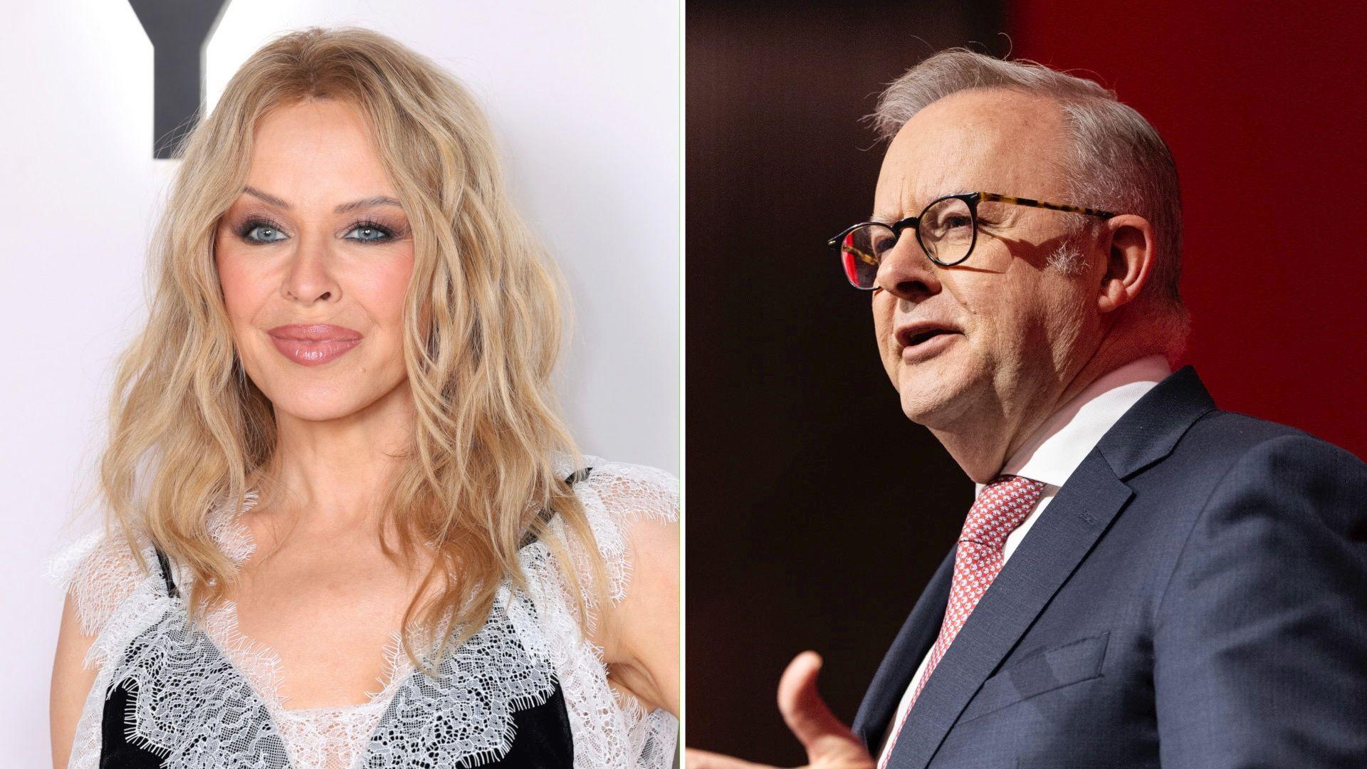 World image related to Albanese apology after backlash over Kylie Minogue remarks