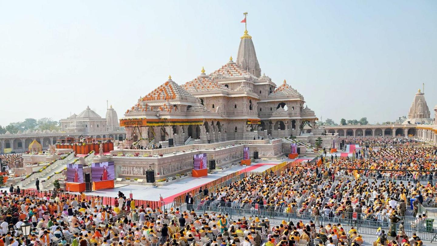 India News image related to Ram temple overhauls board after alleged theft of donations