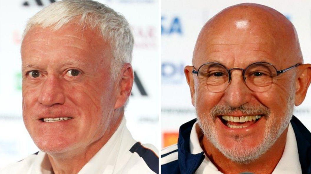 Sports image related to Deschamps predicts spectacular France v Spain semi final