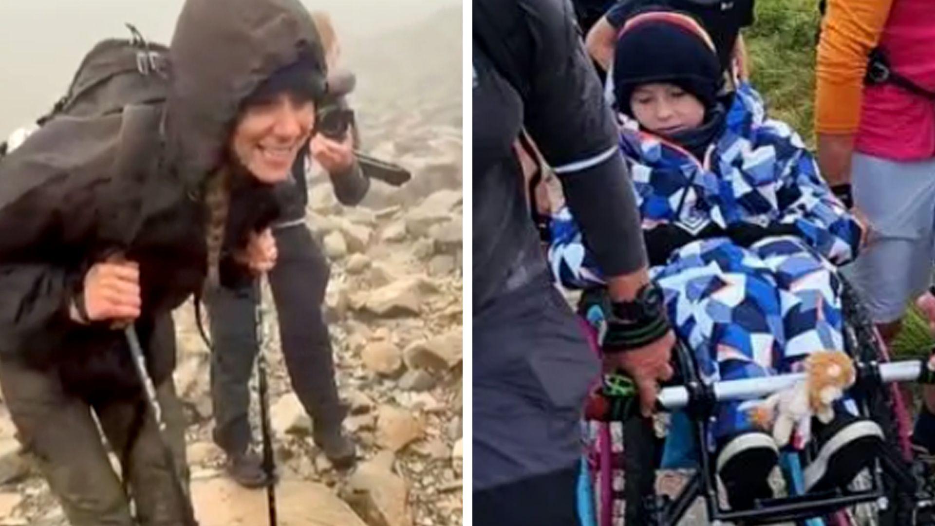 Latest News image related to Catherine reunites with family after Three Peaks Challenge