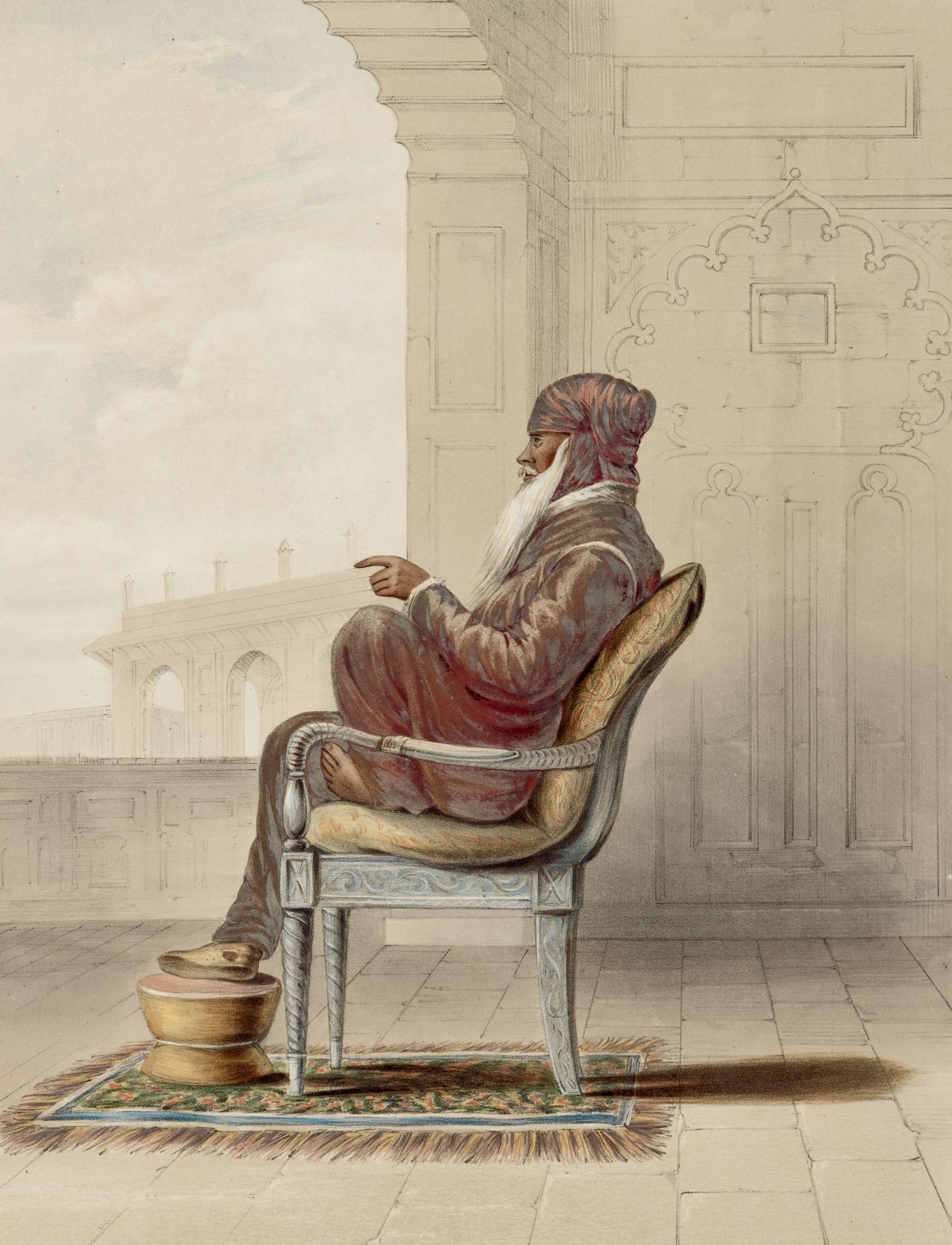 India News image related to Emily Eden's sketches of 1830s northern India