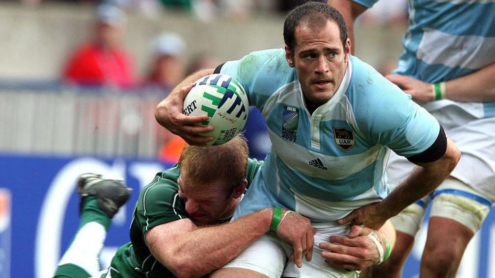 Sports image related to Rugby union Argentina is booming, says Pumas coach Felipe Contepomi