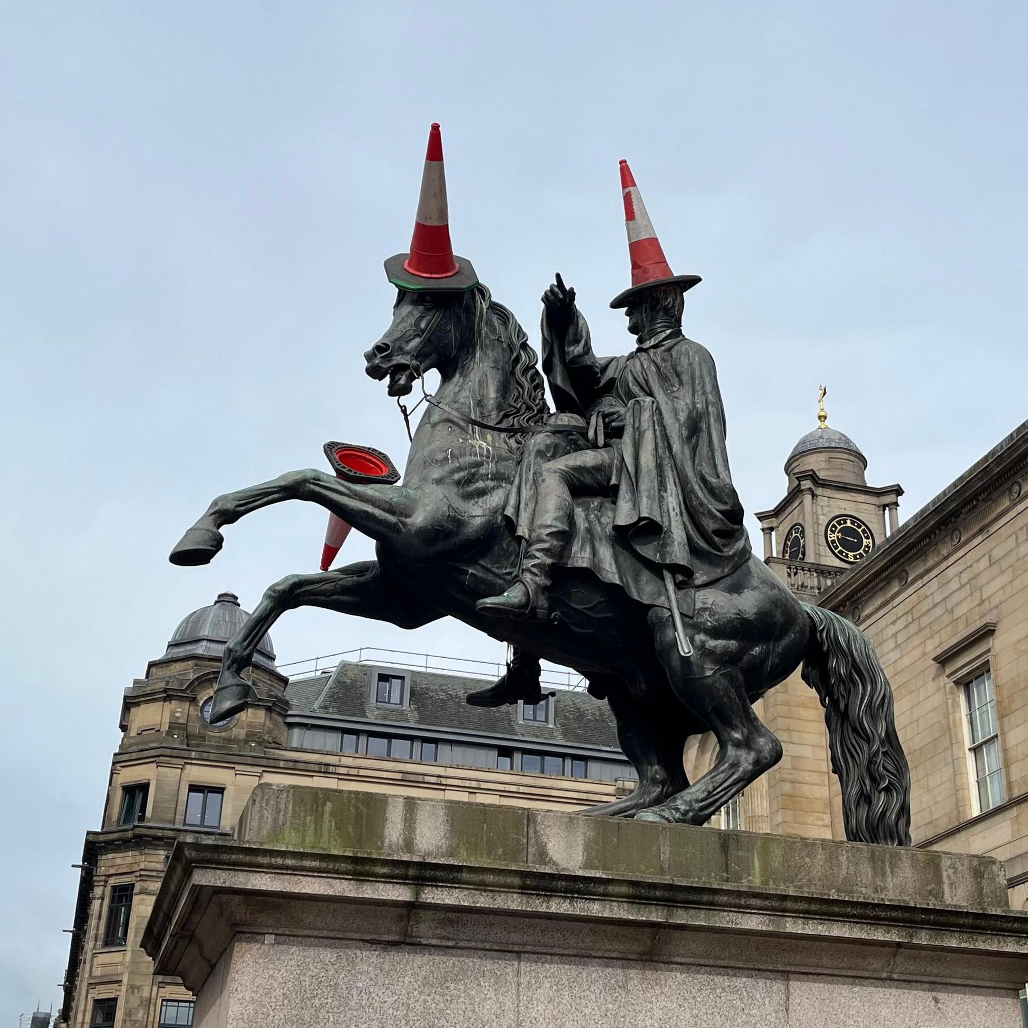 Latest News image related to How traffic cone coning from the World Cup spread across Scotland