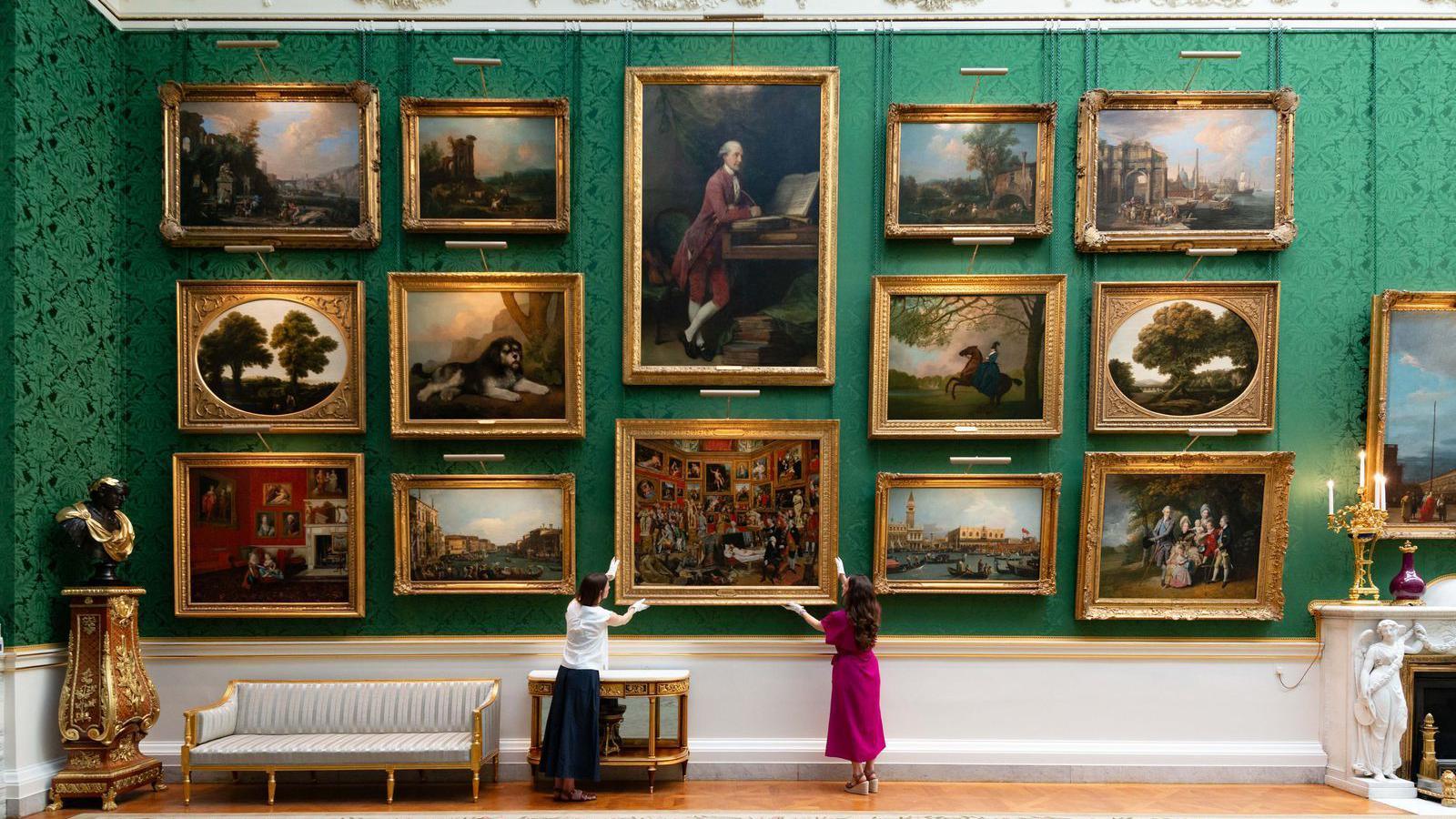 Entertainment image related to palace Picture Gallery paintings: 120 works now on show