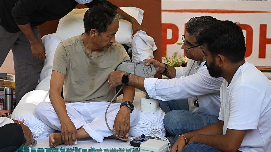 India News image related to Sonam Wangchuk refuses to end 20-day hunger strike