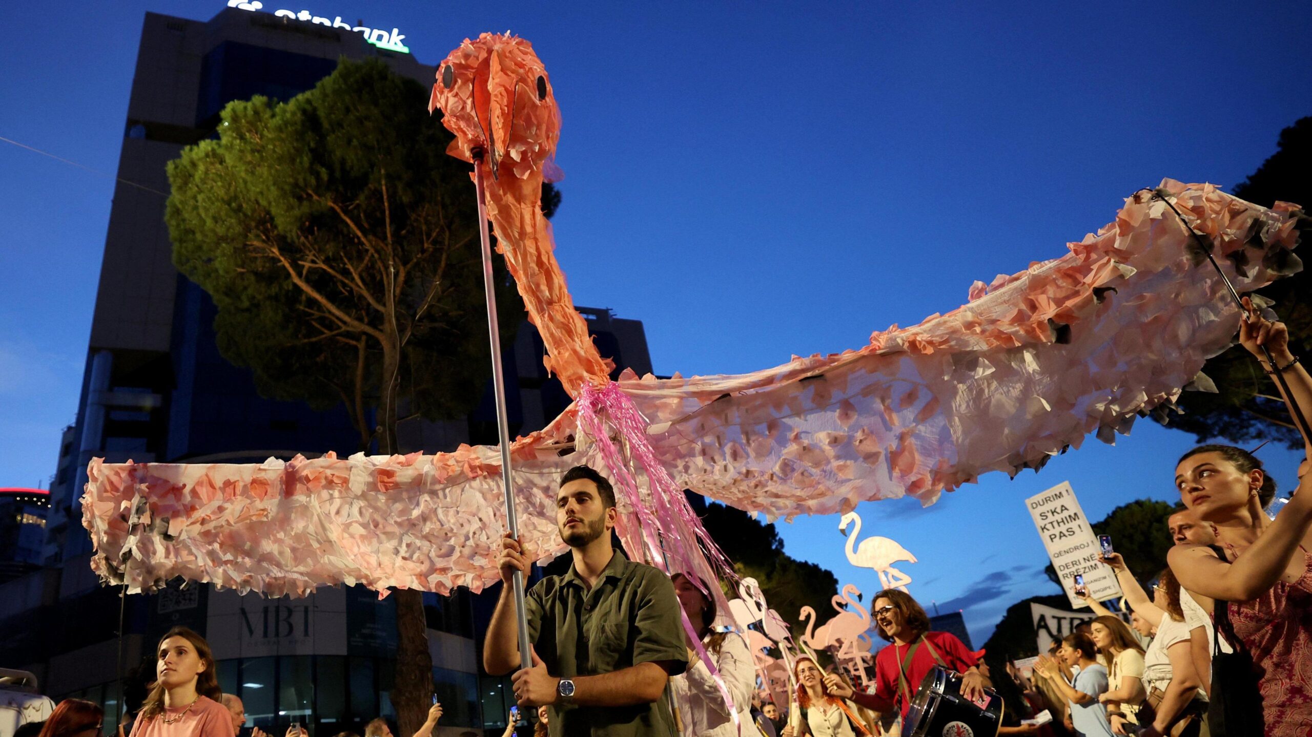 Latest News image related to Flamingo Revolution: Thousands demand PM resignation