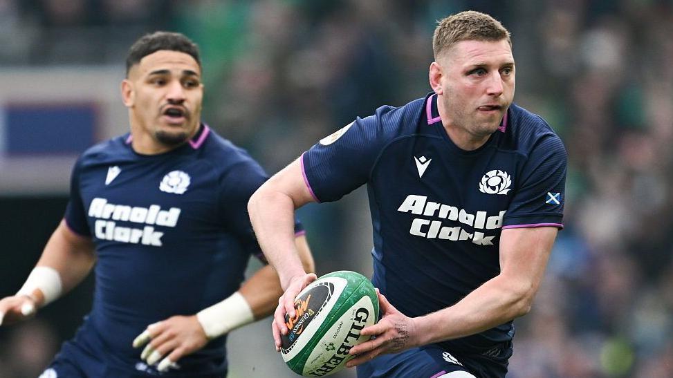 Sports image related to Finn Russell to start for Scotland in South Africa